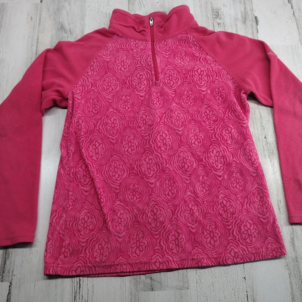 Columbia 1/4 Zip Pullover Fleece Sweater Youth Size Large (14-16)